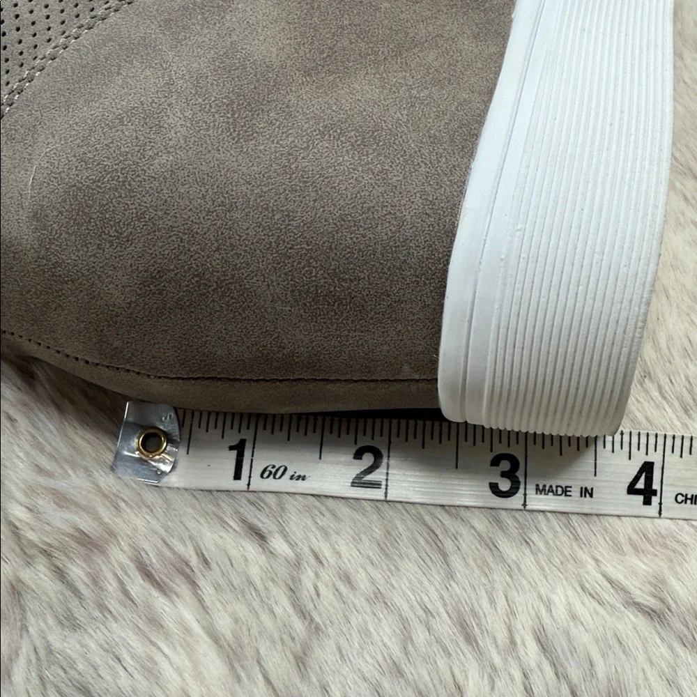Journee Collection perforated faux